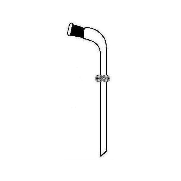 Receiver Adapter, Plain Bend, Long Receiver Adapter, Plain Bend, Long